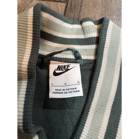 Nike Sportswear Classic Destroyer Oversized Fit Jacket FN3672-338 Women’s Size L - Picture 7 of 10